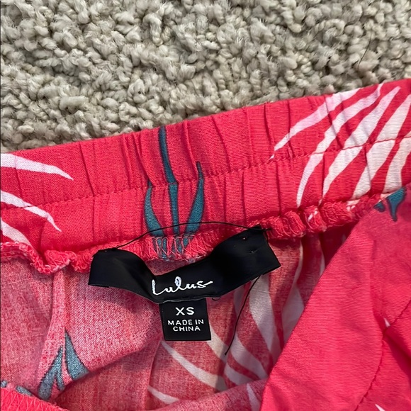 Lulu's Orange and Pink Asymmetrical Sundress - Picture 11 of 11